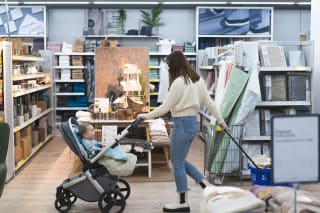 Einkaufen mit Baby | Header-Image