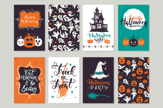 Halloween Einladungen | Karten mit Halloween-Motiven