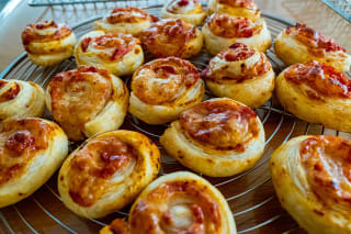 Picknick mit Kindern | Pizzaschnecken 