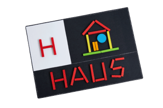 Fröbel - Alphabet | Buchstabe H Wort und Haus 