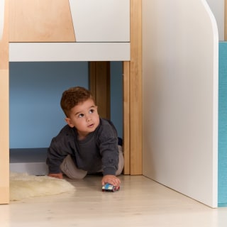 Indoor-Spielplatz | 4 | Krabbler-Spielhaus-Korallenhafen