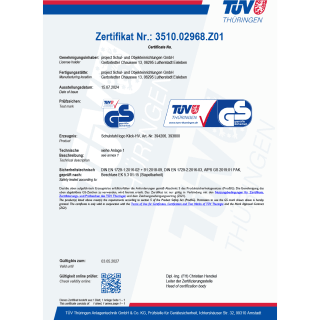 Zertifikate | Stühle/Sitzmöbel | Logo Klick-HV Stuhl