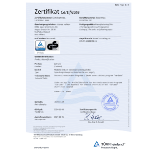 Zertifikate | Korpusmöbel/Regalsysteme | Variado