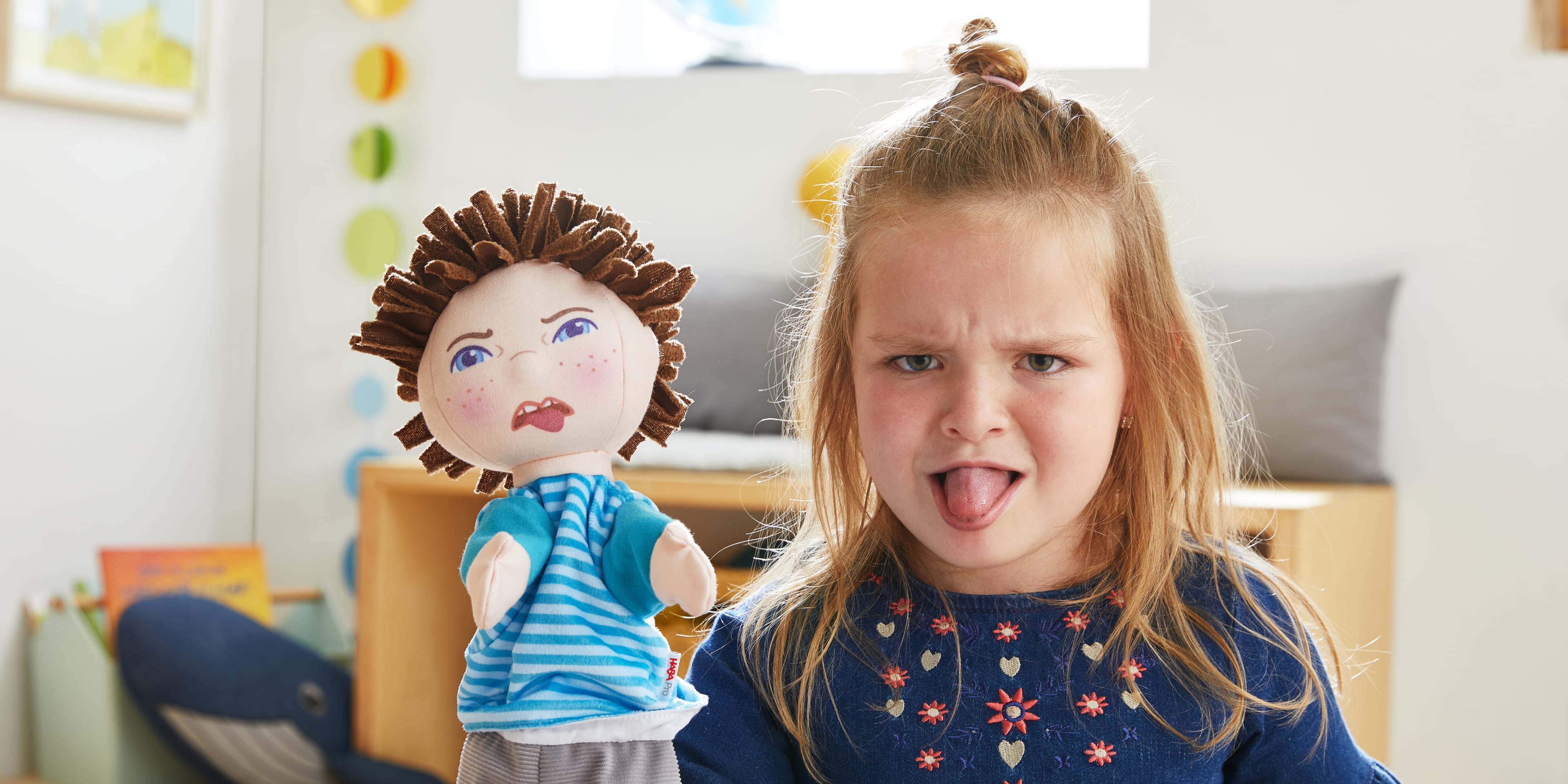 Die Emotionspuppen Feelix & Fay helfen Kindern...