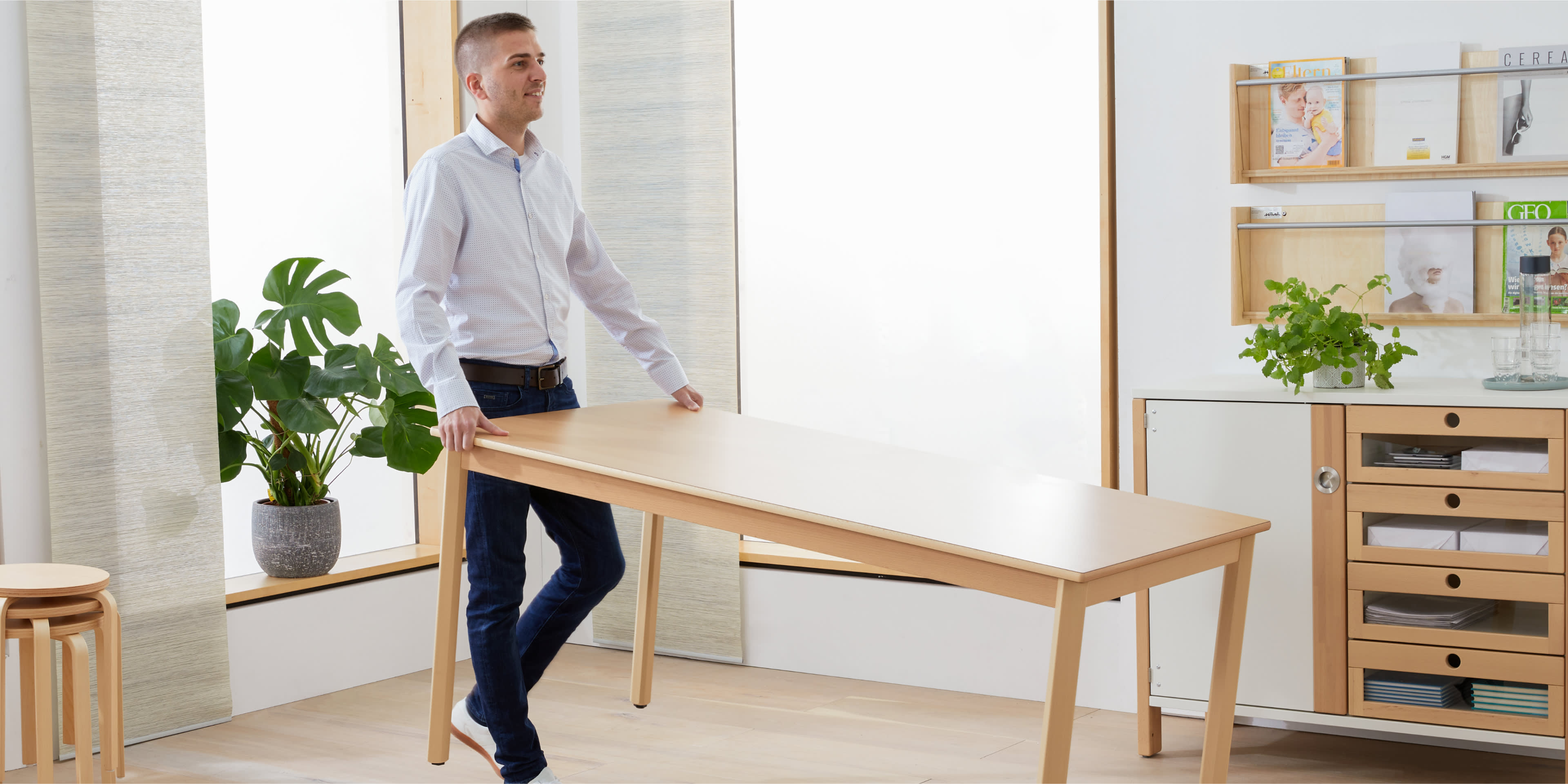 Kita-Tische Forma – solide Allrounder