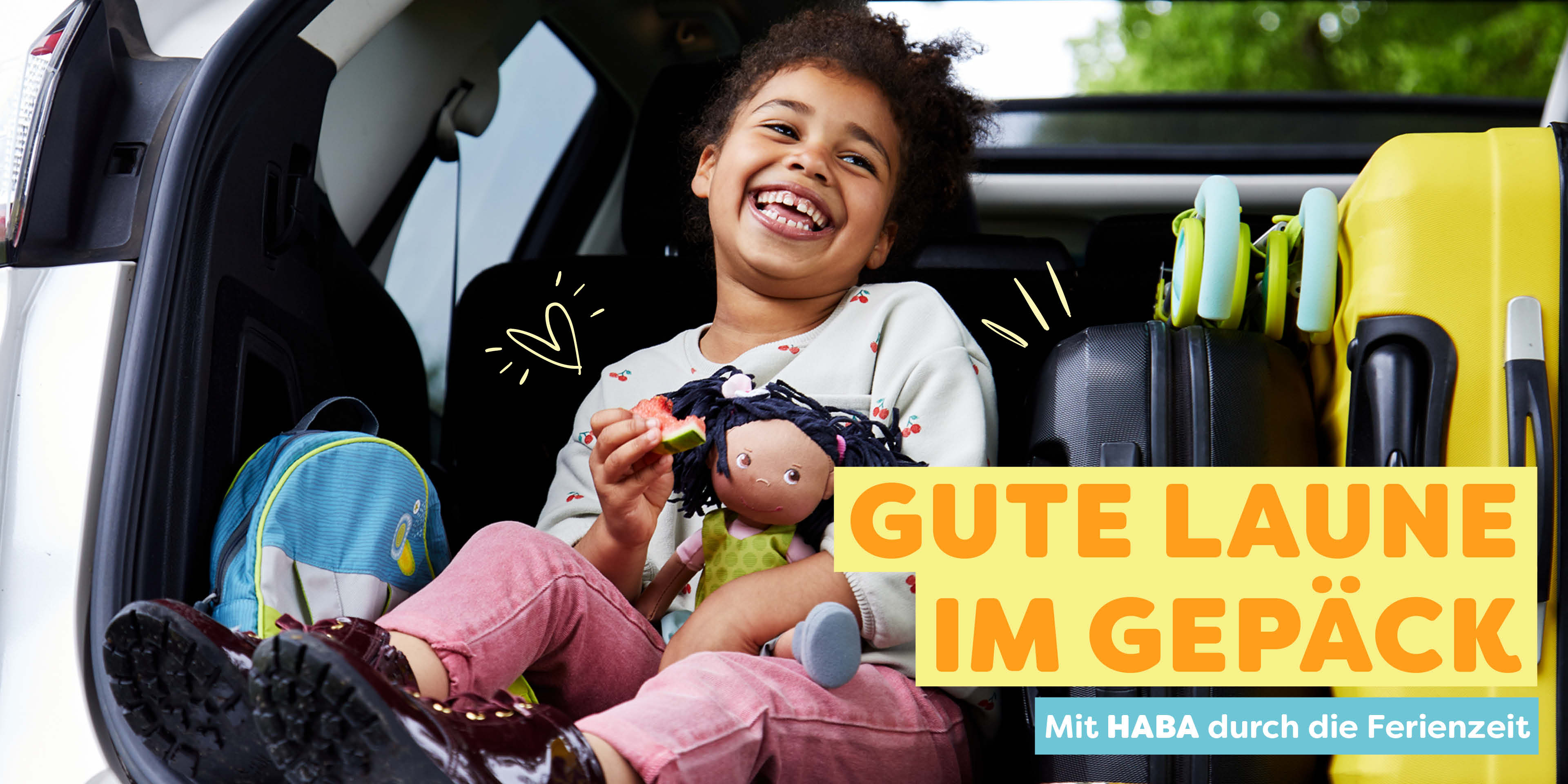 Gemeinsame Urlaubs-Vorfreude