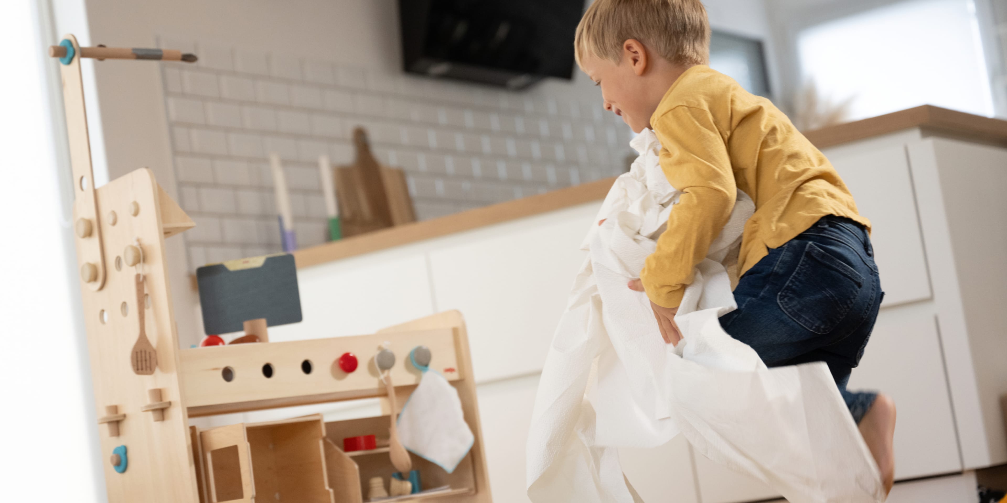 Eine Spielwelt, wie sie Kindern gefällt