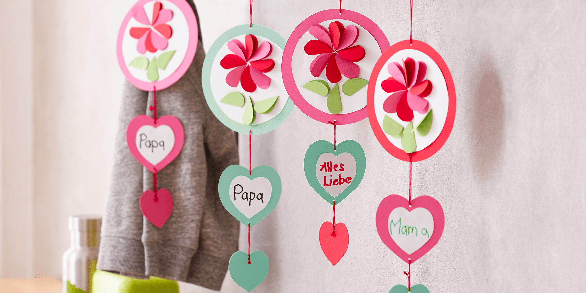 Sachenmacher Herzblumen selbst gestalten