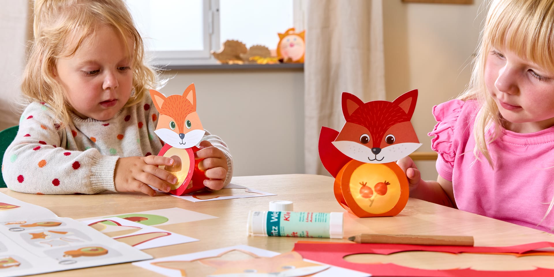 Herbstlicher Bastelspaß für kleine Künstler ab 3 Jahren