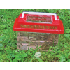 Insektenbox, geräumig  mit Luftrillen, Tragegriff, 2 Stück