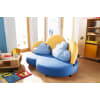 Wolkensofa mit 2 Kissen, 140x83x90cm
