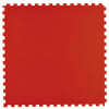 Kampfsport-Bodenmatte, rot/blau, 1 Stück 100x100 cm