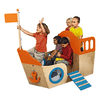 Spielboot aus Holz, 156x78x95cm