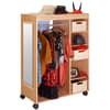 Rollenspiel-Garderobe in Buche
