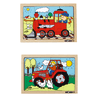 Puzzlebox Fahrzeuge, 10 Puzzles