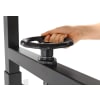 Werkbank höhenverstellbar, B 130 x T 70 x H 62 - 79 cm