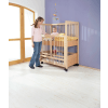 Kinderbett mit Rollen, 118x64x44cm