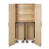 Rollwagen-Materialschrank