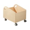 Rollkiste aus Holz, 50x43x40cm