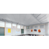 abacustica®-Schallabsorber, hellgrau, für 8 m² Raumgröße