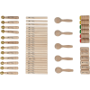 Holz-Instrumente-Box, 53-teilig