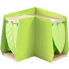 Winkelschrank grow.upp mit Beleuchtung inkl. Vorhang, div. Farben, B 111 x H 102 x T 111 cm