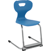 Freischwinger solit:sit® mit Fußstütze, Kunststoff-Schale, div. Farben, Gr. 3 - 5, Sitzh. 35 - 43 cm