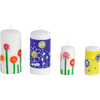 Verzierwachs-Set, 17 x 8 cm, 12 Stück