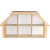 Puppenhaus aus Holz, ca. 104x44x54cm