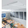 abacustica®-Schallabsorber, hellgrau, für 8 m² Raumgröße