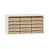 Pureo Eigentumsschrank, offen, Dekor B100 x H50 x T42 cm