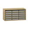 Pureo Eigentumsschrank, offen B100 x H50 x T42 cm