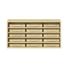 Pureo Eigentumsschrank, offen B100 x H50 x T42 cm