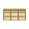 Pureo Materialschrank, offen B100 x H50 x T42 cm