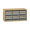 Materialschrank Acryl, offen B100 x H50 x T42 cm