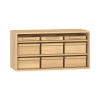 Pureo Materialschrank, offen B100 x H50 x T42 cm