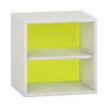 Pureo Regalschrank Acryl, offen, Dekor B50 x H50 x T42 cm
