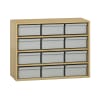 Pureo Materialschrank B100 x H75 x T42 cm