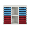 Pureo Materialschrank, Dekor B100 x H75 x T42 cm