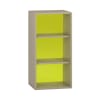 Pureo Regalschrank Acryl, offen, Dekor B50 x H100 x T42 cm