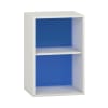 Pureo Regalschrank Acryl, offen, Dekor B50 x H75 x T42 cm