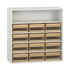 Pureo Materialschrank Acryl, Dekor B100 x H100 x T42 cm