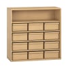 Pureo Materialschrank B100 x H100 x T42 cm