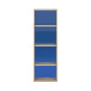 Pureo Regalschrank Acryl, offen B50 x H150 x T42 cm