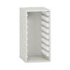 Pureo Regalschrank für Materialboxen, Dekor B37 x H75 x T42 cm