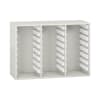 Pureo Regalschrank für Materialboxen, Dekor B107 x H75 x T42 cm