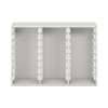 Pureo Regalschrank für Materialboxen, Dekor B107 x H75 x T42 cm