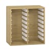Pureo Regalschrank für Materialboxen B72 x H75 x T42 cm