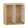 Pureo Regalschrank für Materialboxen B72 x H75 x T42 cm