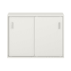 Pureo Portfolioschrank mit Schiebetüren, Dekor B100 x H75 x T42 cm